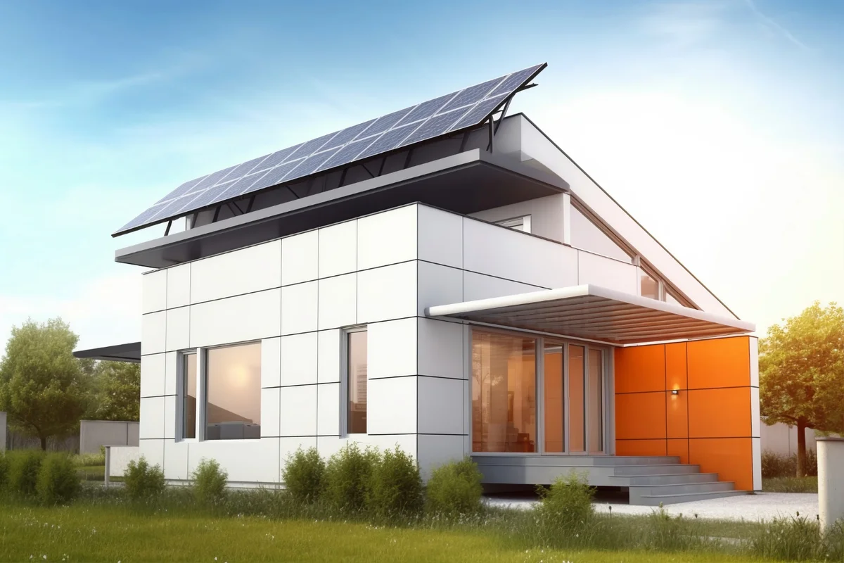 استفاده از فناوری پنل های خورشیدی در طراحی ویلا پایدار